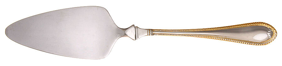 Sinclair Gold (Stainless) Cheese Server with Stainless Blade HC by Towle Silver-1