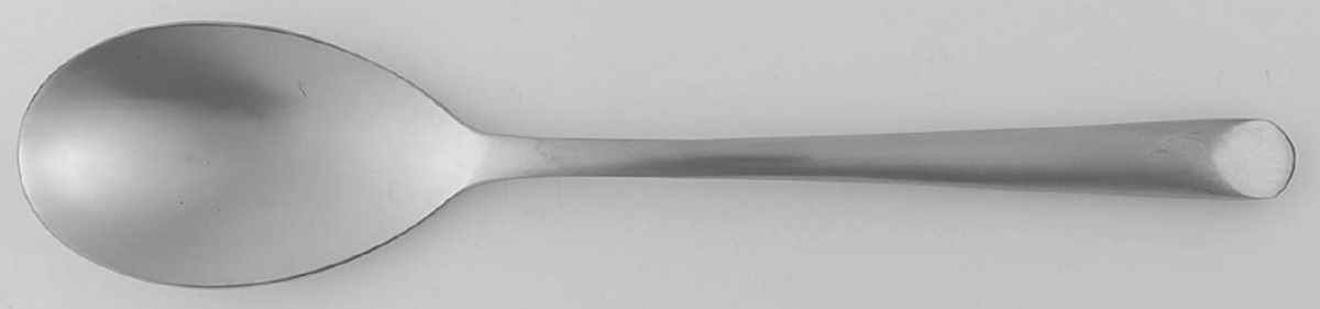 Satin Wave (Stainless) Place/Oval Soup Spoon by Towle Silver-1