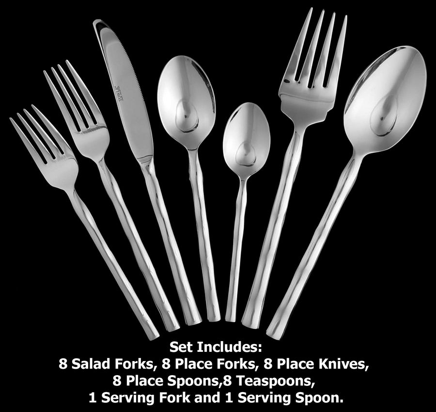 Calypso (Stainless) 42 Piece Set by Towle Silver-1