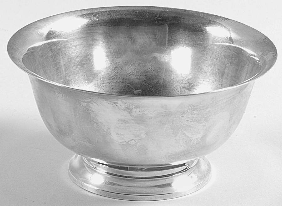 Paul Revere Bowl (Sterling, Hollowware) 4" Paul Revere Bowl by Tuttle-1