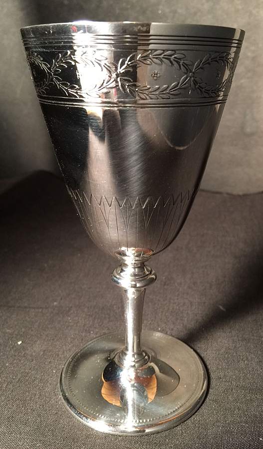 Winthrop (Sterling, 1909, Hollowware) Water Goblet by Tiffany & CO SILVER-1