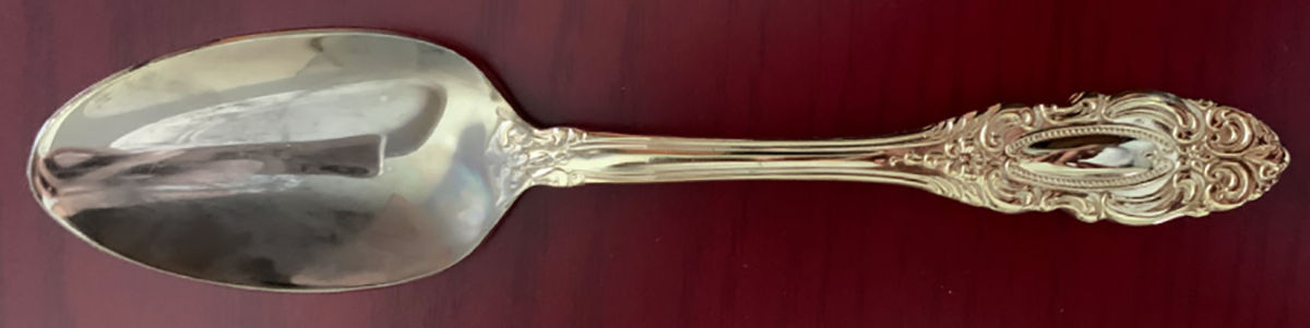 TWS545 (Gold Electroplate) Teaspoon by Towle Silver-1