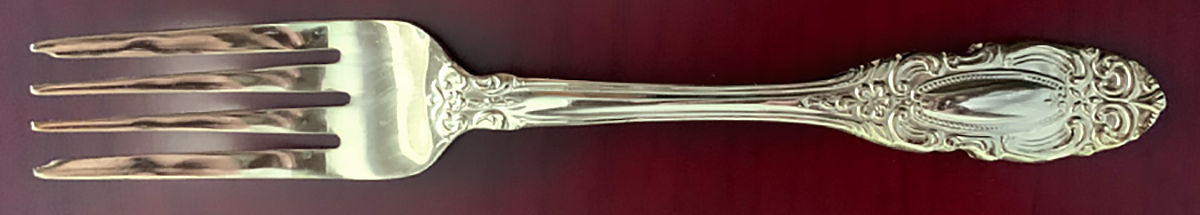 TWS545 (Gold Electroplate) Fork by Towle Silver-1