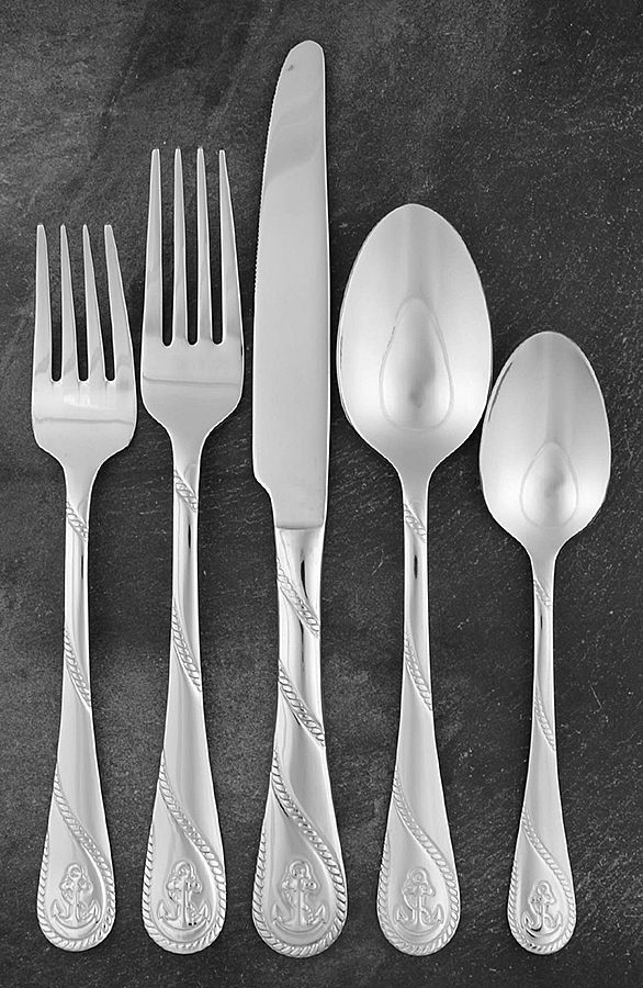 Anchor (Stainless) 5 Piece Place Setting by Towle Silver-1