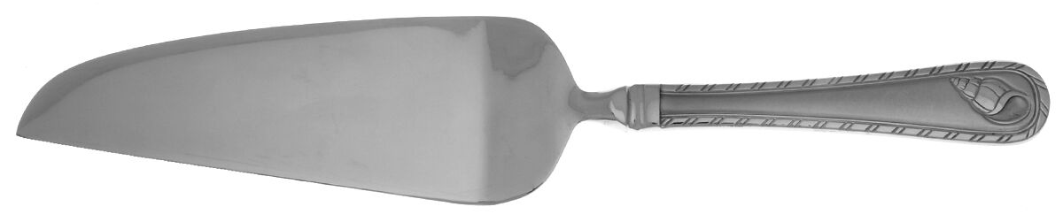 Antigua (Stainless) Pie and Cake Server with Stainless Blade HC by Towle Silver-1