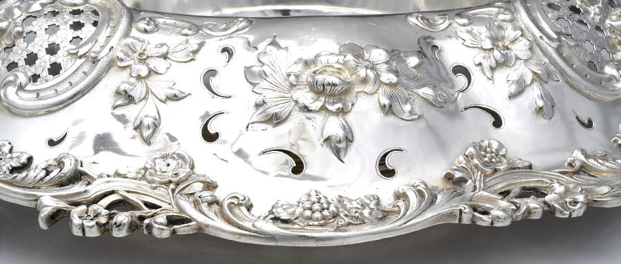 11509 (Sterling, Hollowware) 19" Round Pedestal Centerpiece by Tiffany & CO SILVER-3