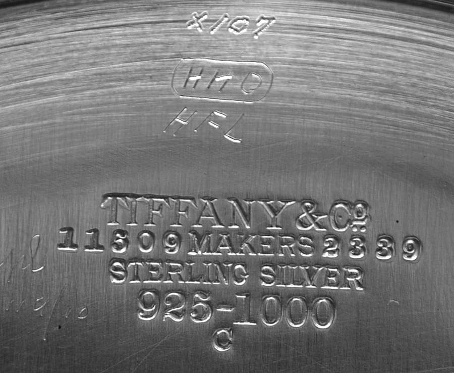 11509 (Sterling, Hollowware) 19" Round Pedestal Centerpiece by Tiffany & CO SILVER-4