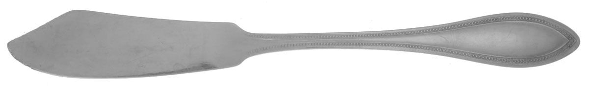 Tuscan Bead (Stainless) Flat Handle Master Butter Knife by Towle Silver-1