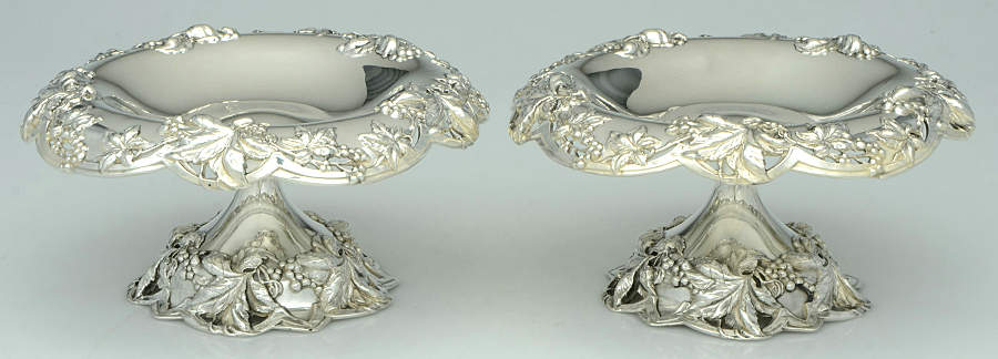 16346 (Sterling, Hollowware) Tazza - Set of 2 by Tiffany & CO SILVER-1