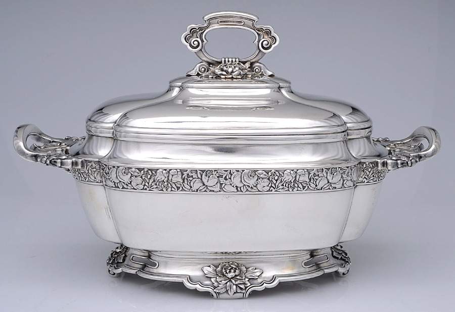 4627 (Sterling, Hollowware) Tureen & Lid by Tiffany & CO SILVER-13