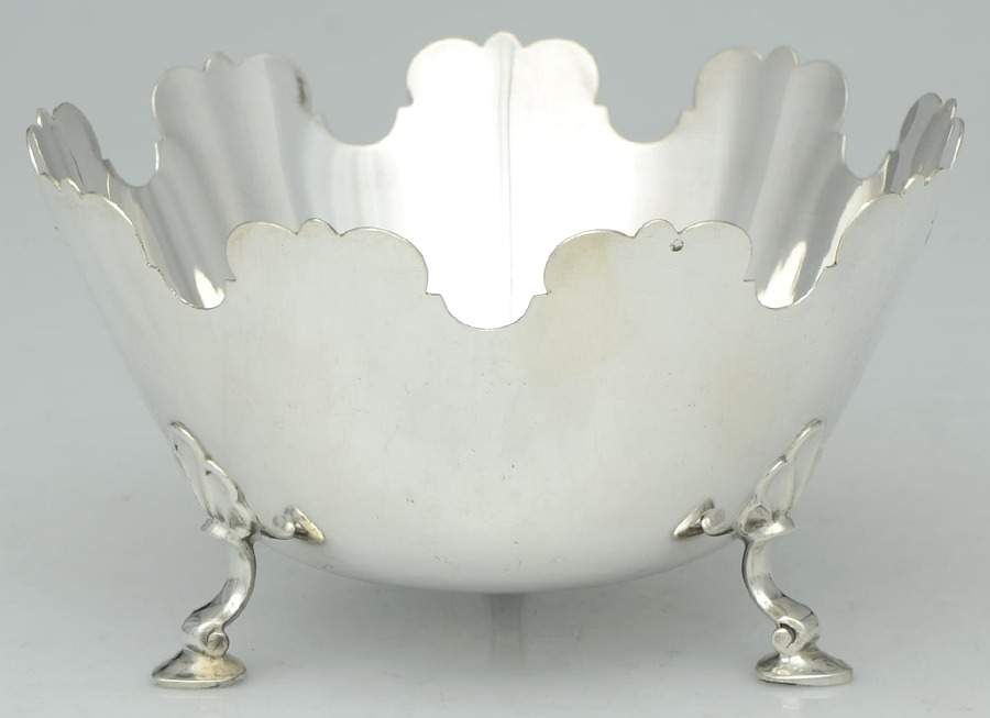 24076 (Sterling, Hollowware) Sterling Footed Bon Bon Bowl by Tiffany & CO SILVER-1