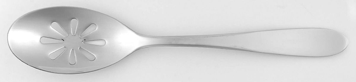Leo (Stainless) Pierced Tablespoon (Serving Spoon) by Towle Silver-1