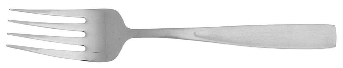 Dario (Stainless) Medium Solid Cold Meat Serving Fork by Towle Silver-1