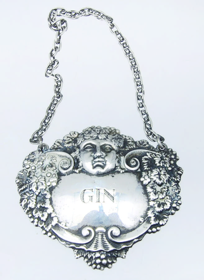 Sterling Hollowware Decanter Label by Turner & Simpson-Eng-1