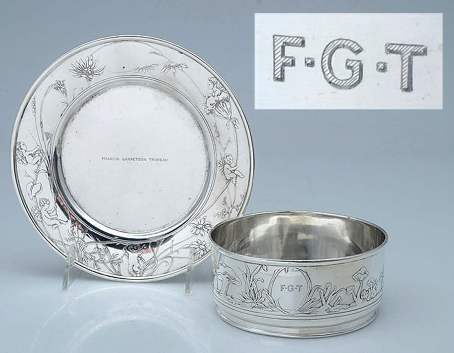 17285 (Sterling, Hollowware) 2 Piece Child's Set (CHBO & PORCHU1) by Tiffany & CO SILVER-1