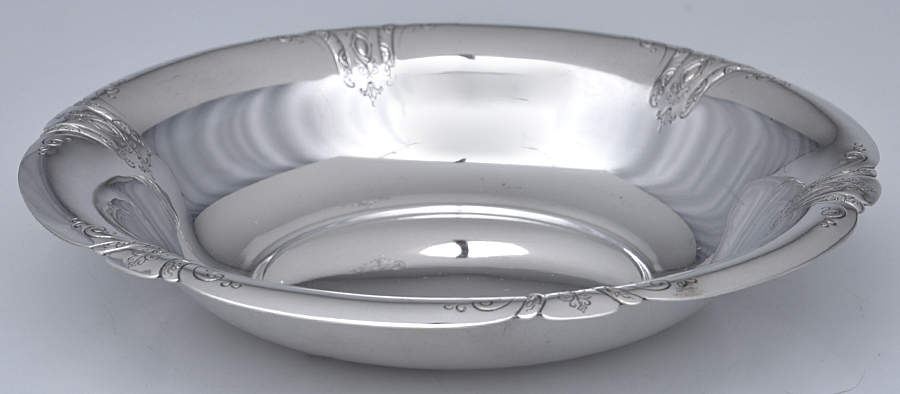 Chased Diana (Sterling, Hollowware) 7" Bon Bon Bowl by Towle Silver-1