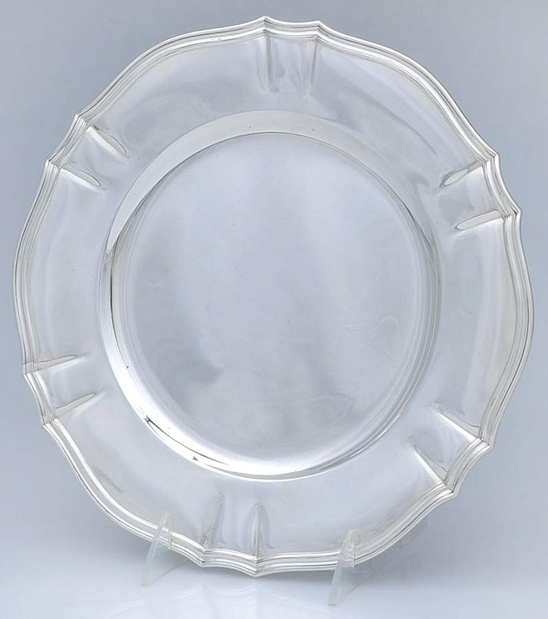 17807 (Sterling, Hollowware) 10" Dinner Plate by Tiffany & CO SILVER-1