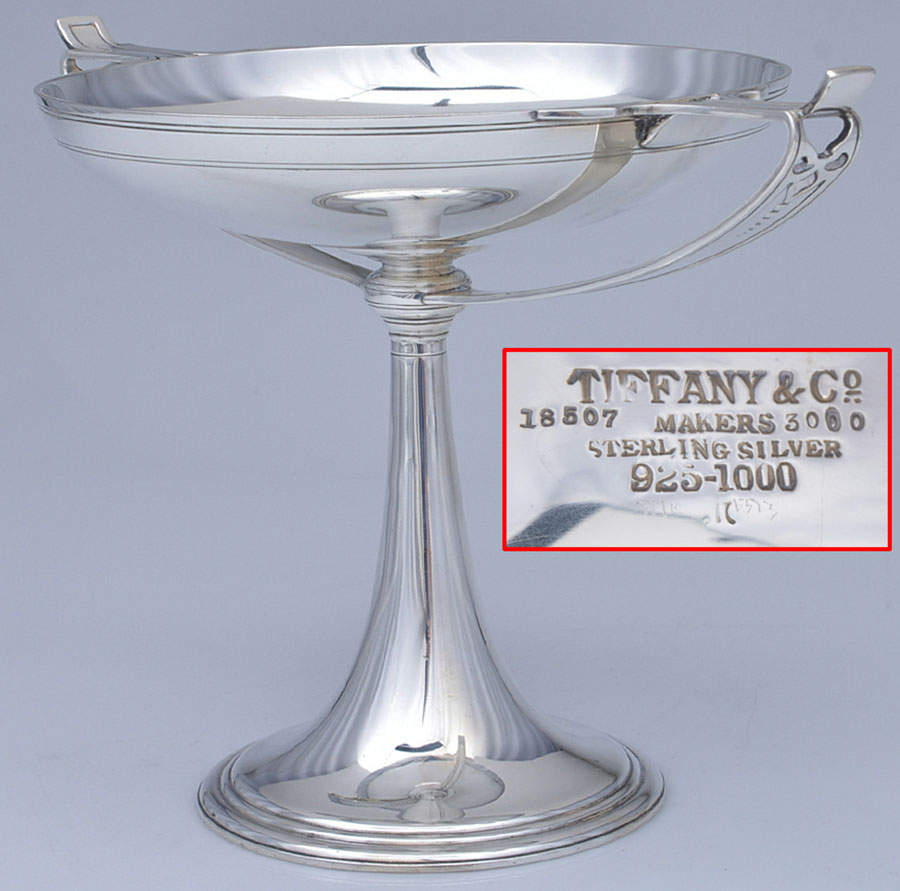18507 (Sterling, Hollowware) Tazza by Tiffany & CO SILVER-1