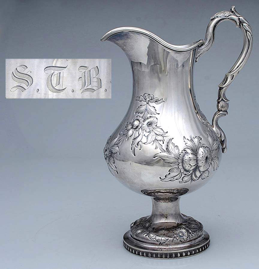 2328 (Coin, Hollowware) 48 Oz Pitcher by Tiffany & CO SILVER-1