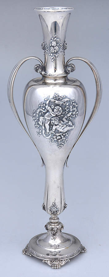 11082 (Sterling, Hollowware) 17" Vase by Tiffany & CO SILVER-1