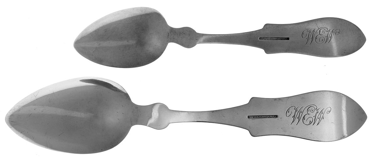 Coin Silver Flatware 2 Piece Set (Des & Tas) by Thomas J. Shepard Sr-2