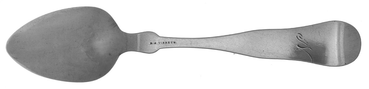 Coin Silver Flatware Teaspoon by R.A. Tibbets-2