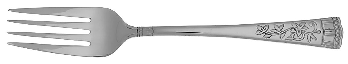 Floral Lace Stainless Individual Salad Fork by Temp-Tations-1