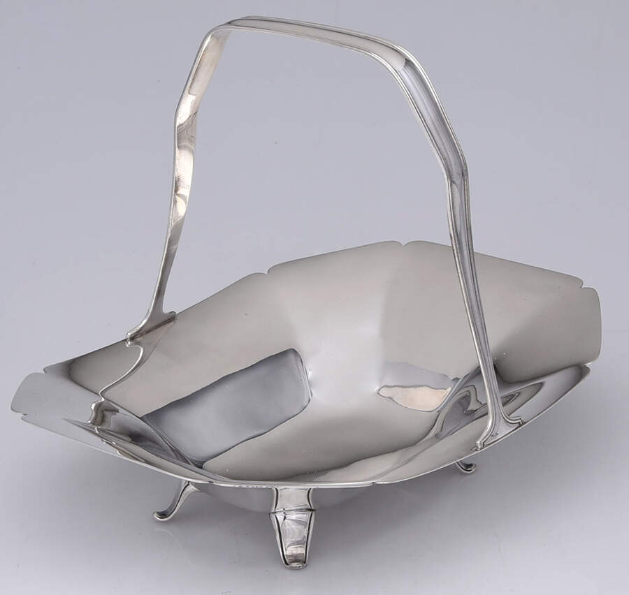 23747 (Sterling, Hollowware) 12" Handled Basket by Tiffany & CO SILVER-1