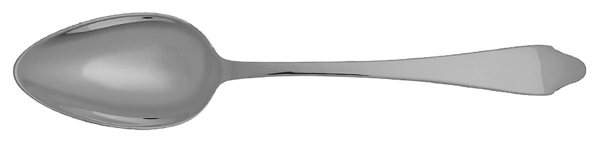Clinton Engraved Back (Sterling) Place/Oval Soup Spoon by Tiffany & CO SILVER-1