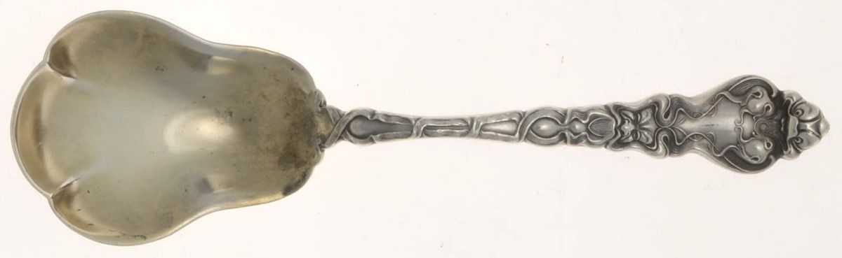 Douvaine (Sterling, 1890) Sugar Spoon by Unger Brothers-1