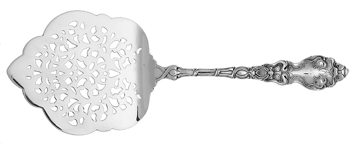 Douvaine (Sterling, 1890) Large Cucumber Server by Unger Brothers-1