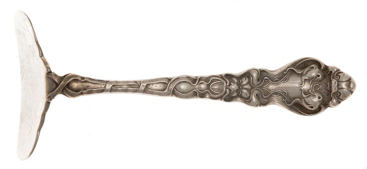 Douvaine (Sterling, 1890) Food Pusher Solid by Unger Brothers-1