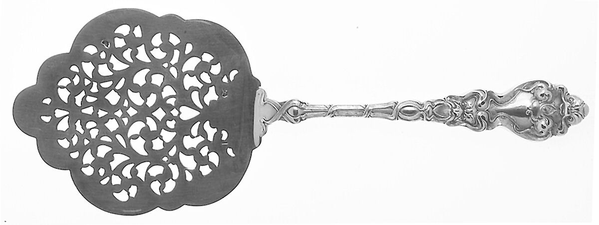 Douvaine (Sterling, 1890) Large Cucumber Server by Unger Brothers-1