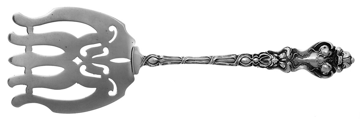Douvaine (Sterling, 1890) Solid Asparagus Server by Unger Brothers-1