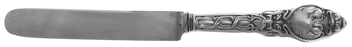 Douvaine (Sterling, 1890) Old French Hollow Knife with Bolster by Unger Brothers-1