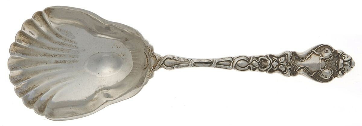 Douvaine (Sterling, 1890) Bon Bon Scoop by Unger Brothers-1