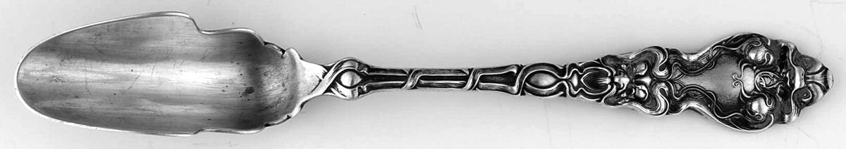 Douvaine (Sterling, 1890) Solid Cheese Scoop by Unger Brothers-1