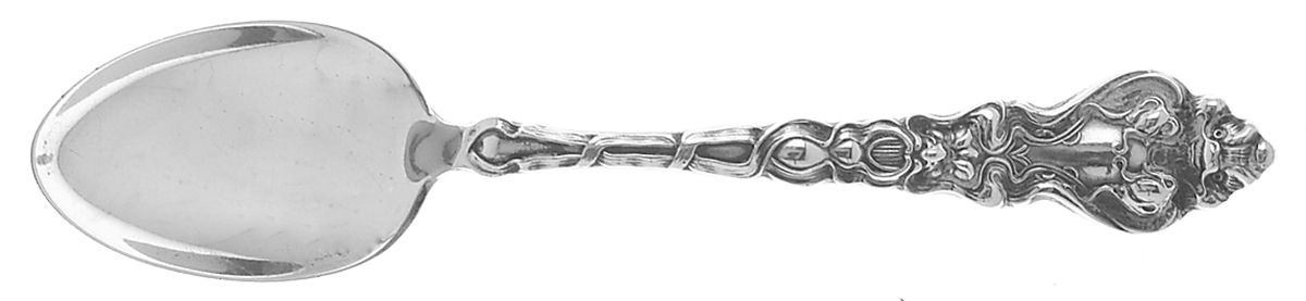 Douvaine (Sterling, 1890) Five O'Clock Teaspoon by Unger Brothers-1