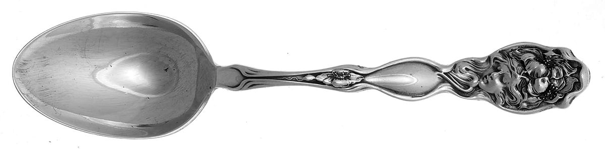 Evangeline (Sterling, 1904) Teaspoon by Unger Brothers-1