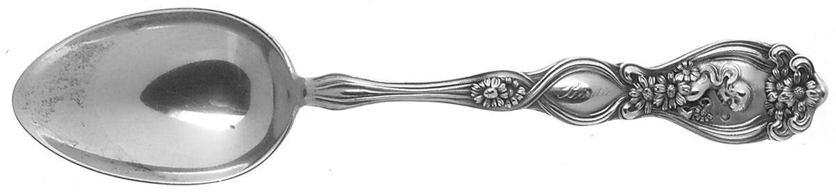 He Loves Me (Sterling, 1904) Teaspoon by Unger Brothers-1