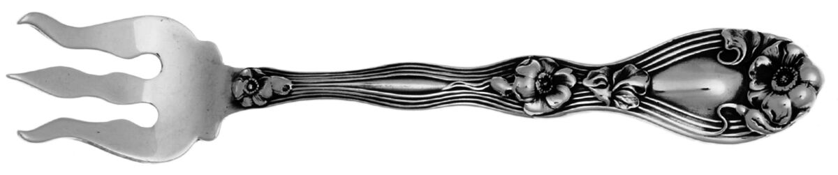 La Fleurette (Sterling, 1904) Oyster Fork by Unger Brothers-1