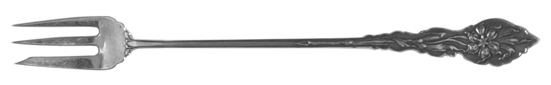 Narcissus (Sterling, 1890, No Monograms) Oyster Fork by Unger Brothers-1