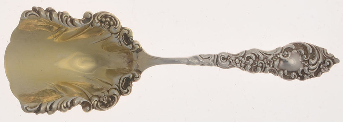 Passaic (Sterling, 1900) Tea Caddy Spoon by Unger Brothers-1