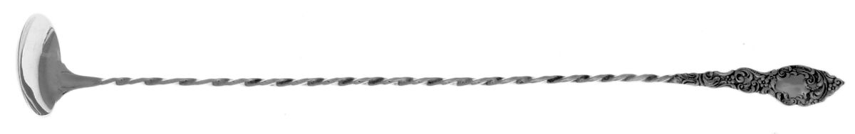Passaic (Sterling, 1900) Large Claret Spoon, Solid Piece by Unger Brothers-1
