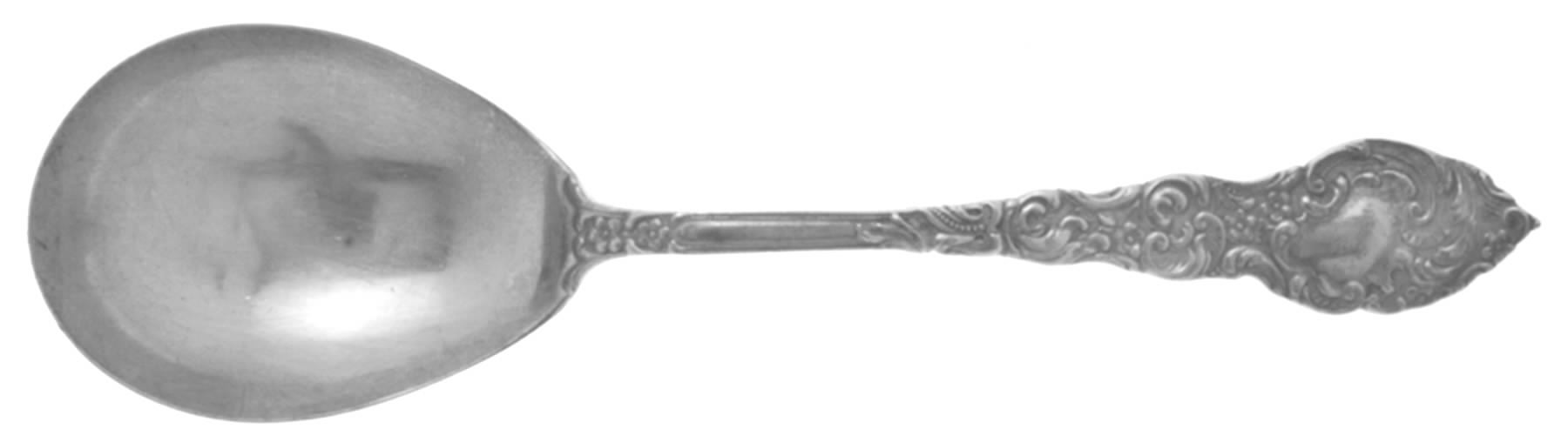Passaic (Sterling, 1900) Round Bowl Soup Spoon (Gumbo) by Unger Brothers-1