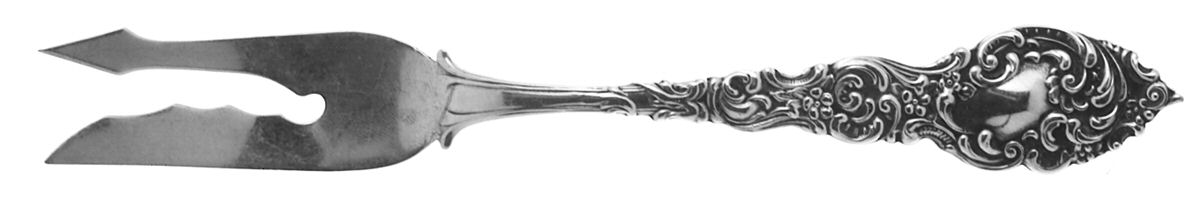 Passaic (Sterling, 1900) Cheese Fork by Unger Brothers-1