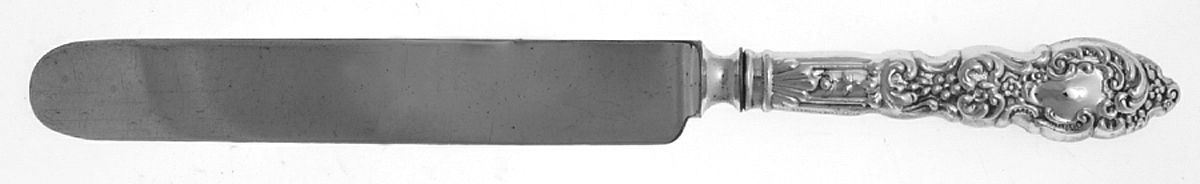 Passaic (Sterling, 1900) Blunt Hollow Knife by Unger Brothers-1