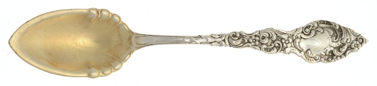 Passaic (Sterling, 1900) Fruit/Orange Spoon by Unger Brothers-1