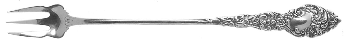 Passaic (Sterling, 1900) Long Handle Oyster Fork by Unger Brothers-1