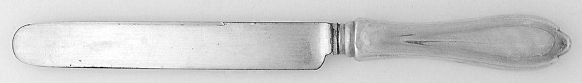 Springfield (Sterling, 1900) Blunt Hollow Knife with Bolster by Unger Brothers-1